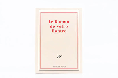 Notebook "Le Roman de votre Montre"