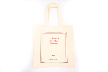 Tote Bag "Le Roman de votre Montre"